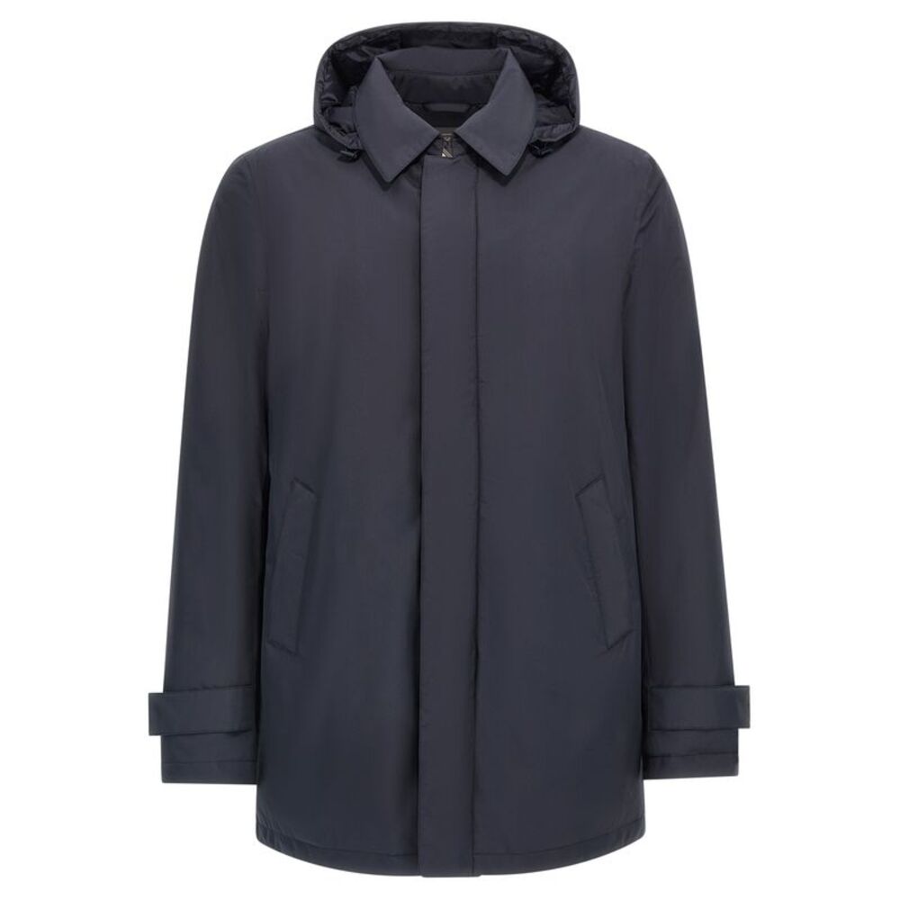 Herno Blue Polyester Men's Parka